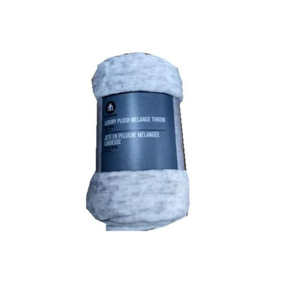 hometrends Luxury Plush Melange Throw