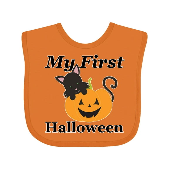 Inktastic My First Halloween Boys or Girls Baby Bib