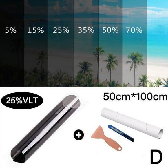 PRO LIMO BLACK 5% CAR TINT ROLL FILM K TINTIN WINDOW W3E9