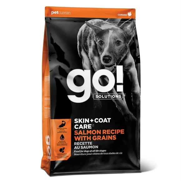 Go! Solutions Skin + Coat Care Salmon Dog Food 12lbs