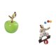 thumbnail image 5 of Estatua,Escultura de fruta artificial,estatua y artesanía,Colección de figuras de cerámica para decoración del hogar,Figuras de payaso,Escultura de payaso como adorno de mesa, 5 of 8