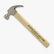 Build Your Dreams Personalized Engraved Hammer