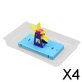 thumbnail image 1 of Paquete de 4 experimentos educativos Baoblaze coche con rueda de agua DIY, 1 of 8