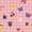 Pink Plaid Fruit Pattern, variant on Yayeee Car Windshield Sun Shade Universal Fit Foldable Front Window Visor Protector, Size 55"x27.6", Pink Plaid Fruit Pattern