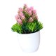 thumbnail image 5 of Plantas Artificiales En Macetas Plantas Artificiales Decorativas Hierba Bonsai Con Maceta Blanca Para La Decoración De en hogar Rosado BLESIY Plantas de bonsai en maceta, 5 of 7
