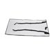 thumbnail image 2 of Tabla de planchar colgante de tela Oxford, ligera, ahorra espacio, vaporizador de ropa, alfombrilla de planchado para dormitorios y caravanas., 2 of 9
