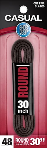 Shoe Gear Casual Glaze Shoe Lace, 30 in