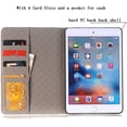 thumbnail image 3 of Funda para iPad Mini 4, delgada, ligera, inteligente, con tarjetero de bolsillo [reposo/activación automática] para Apple iPad Mini 4, tableta de 7,9 pulgadas Fokelyi CW-CC301-8, 3 of 8
