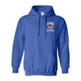thumbnail image 2 of I Proudly Stand For The Flag Kneel For The Cross Front Back DT Sweatshirt Hoodie, 2 of 4