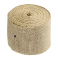 thumbnail image 3 of Uxcell 10 Yards Natural Burlap Ribbon 3 inch Jute Burlap Wired Ribbon Rustic Ribbon, 3 of 5