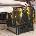 thumbnail image 7 of Fotbe Tree Meditating Raccoon for Two Slice Toaster Cover, Fingerprint Protector, Super Soft Appliance Cover And Dust Cover,Bread Dust Cover & Fingerprint Protection, 7 of 7