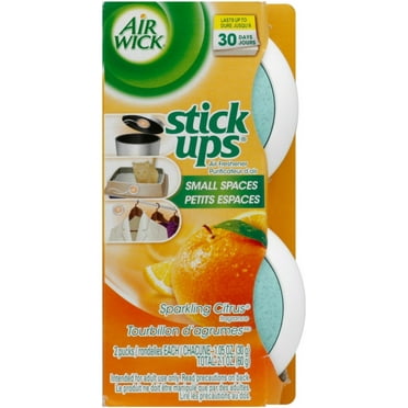 Air Wick Stick Ups Air Freshener, Sparkling Citrus, 2 ct (Pack of 2)