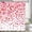 Multi1, variant on Valentines Day Shower Curtain, Valentines Day Falling Red Hearts Watercolor Falling Red Heart Bathroom Curtain Sets, Fabric Shower Curtain Hooks Include (69X70)