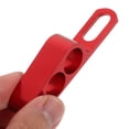 thumbnail image 4 of OUNONA 1Set Pipe Saddle Clips Motorcycle Oil Pipes Bracket Aluminum Alloy Red For Secure Fixing, 4 of 8