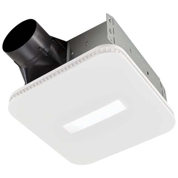 Ventilador de baño Broan-NuTone AER80CCTK CleanCover 80CFM 0.7Sone White