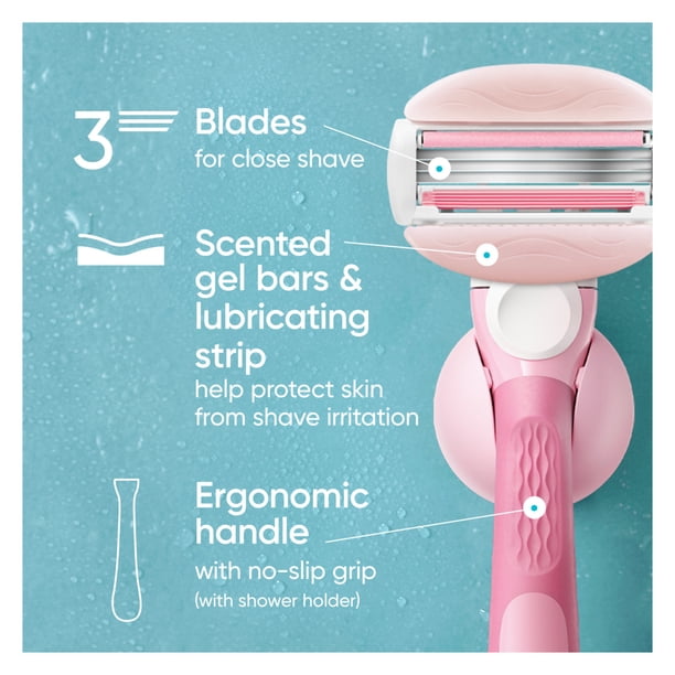 Gillette Venus ComfortGlide White Tea Women's Shaving Razor Handle