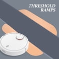 thumbnail image 1 of CTIRCHIU Enhanced Cleaning Efficiency Curb Ramp Silicone Beige for Robot Vacuum Owners 1Pcs, 1 of 7