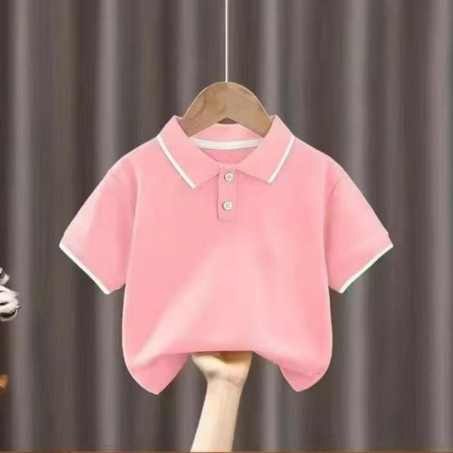 Cowsor Little Boys Girls Short Sleeve Shirt Cute Summer Tee Uniform Tops