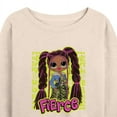 thumbnail image 3 of LOL OMG! Fashion Dolls - Fierce Graffiti - Women's Lightweight French Terry Long Sleeve Shirt, 3 of 5