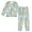 Cute Capybara and Daisies, variant on Fluffy Pajamas Set Fuzzy Winter Warm Pj Sets Pullover Tops and Long Pants Cute Capybara and Daisies X-Small