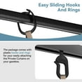thumbnail image 5 of FONA Gazebo Mosquito Netting Replacement Universal 4-Panel Sidewalls 10' x 12', Outdoor Gazebo Mosquito Nettings with Double Zipper, Replacement for Patio Canopy, Garden, 5 of 6
