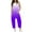 Purple, variant on Meresysid Girls Casual Sleeveless Jumpsuits Gradient Spaghetti Strap Loose Romper Long Pants with Pockets Green 11-12 Years