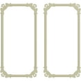 thumbnail image 4 of Ekena Millwork 31"W x 62"H Devon Rope Panel Moulding Kit (Double Panel), 4 of 10
