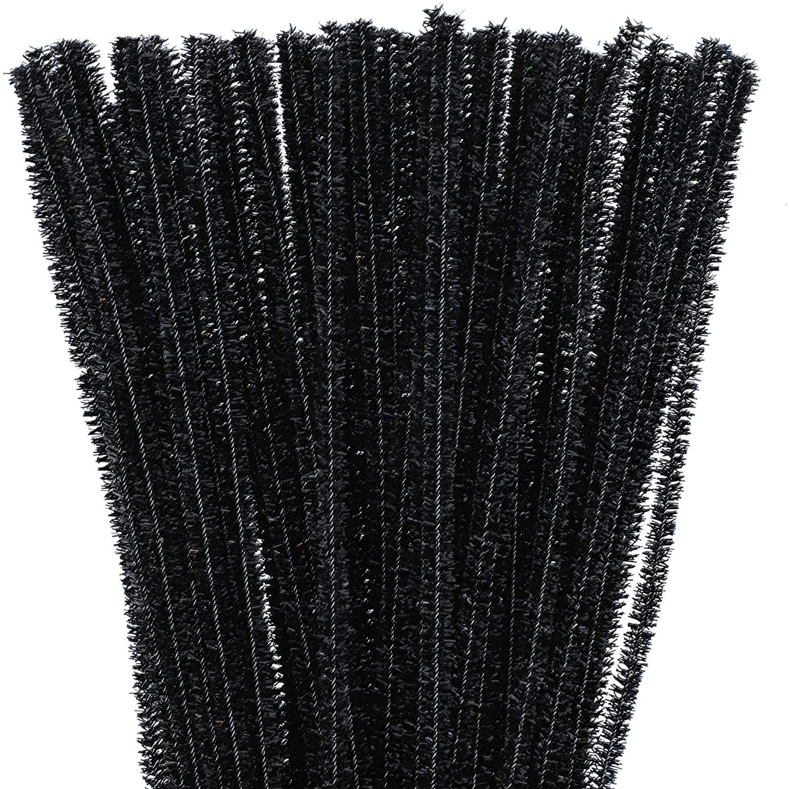 25 PIECES OF  30cm LONG PIPE CLEANER CHENILLE STICKS  FUZZY STEM MIXED COLOR 
