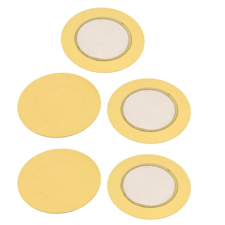 Ceramic Disk Stem - 5pcs 35mm Diameter Piezo Discs Piezoelectric Ceramic Copper Buzzer Film Gasket
