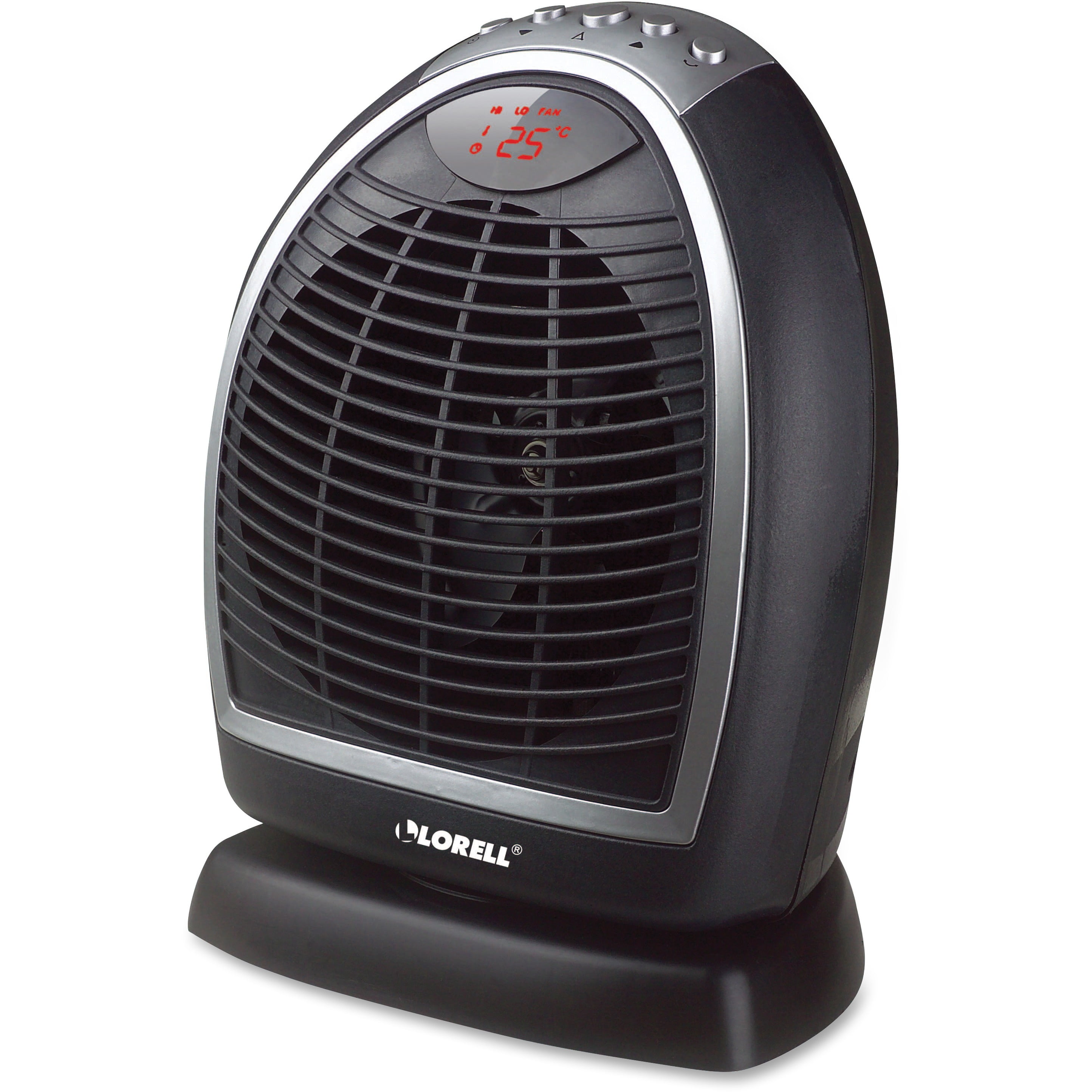Lorell LED Digital Heater, Black - Walmart.com - Walmart.com
