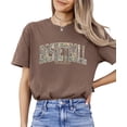 thumbnail image 3 of Basketball Mama Shirt - Trendy Camo Sports Parent Graphic Tee - Camouflage T-Shirt for Mom Espresso Shirt Adult 2XL, 3 of 7