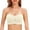 Beige, variant on Spring Summer Anti-Slip Strapless Bandeau Bras for Women, Integrated Fixed Cup Seamless Bra, Low-Cut Dress Layering Push Up Anti-Slide Tube Tops Beige XL