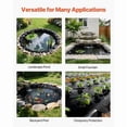 thumbnail image 6 of Faux Stone Landscape Edging 46.4x2.2in Brick-Sized Fade Resistant Beige, 6 of 11
