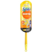 Swiffer Heavy Duty 3 ft Extendable Duster Kit with Refills, Unscented, 1 Handle + 3 Refills