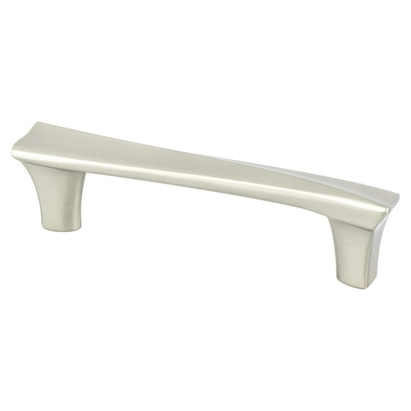 Berenson 9476-1BPN-P 96 mm CC Fluidic Pull with Brushed Nickel
