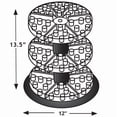 thumbnail image 3 of Three Tier Revolving Display 13.5"H x 11"Dia. - round slot 1"dia, 3 of 4