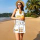 thumbnail image 3 of Fotbe Home Cooking Vestido de Verano sin Mangas para Mujer – Vestido Midi Línea A, Estilo Camiseta Floral, Vestido Playero Casual y Fluido, 3 of 7