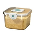 thumbnail image 1 of Contenedor de arroz Caja hermética de almacenamiento de alimentos de grano transparente con tapa para cocina casera transparente 5 kg / 11,02 lb, 1 of 5