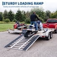 Tri-fold Aluminum Loading Ramp,85