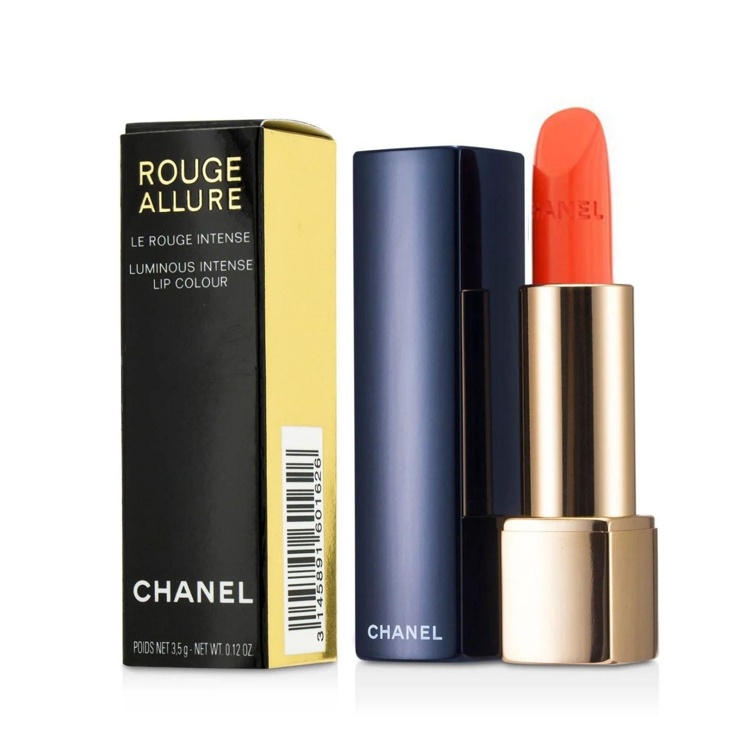 Chanel Rouge Allure Luminous Intense Lip Colour, Rouge Noir 109 - 0.12 oz tube