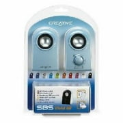 Creative 2.0 Speaker System, 6 W RMS, Light Blue