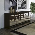 thumbnail image 1 of Manhattan Comfort Buffet Viennois 6 Étagères Miroir Noir Mat, 1 of 3