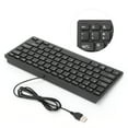 thumbnail image 3 of 78 Key Keyboard, Desktop Laptop Wire Keyboard  For Home For Office For PC Black, 3 of 8