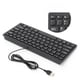 thumbnail image 3 of Teclado USB Teclado Con Cable USB 78 Teclas Mini Teclado Mecánico Con Material De Material ABS Diseño Ultra Delgado Para Computadora Portátil De Escritorio De Computadora, 3 of 7