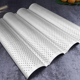 thumbnail image 5 of Molde para baguette perforado antiadherente para hornear pan francés, pan ondulado, molde para hornear, tostadas, cocina, panaderos, moldura, ondas Adepaton 2033902-3, 5 of 9