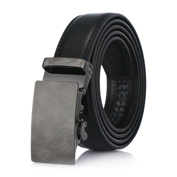 Infinity Imprint Leather Ratchet Belt