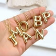 thumbnail image 6 of Stylish Smooth Letter Necklace Adjustable Clavicle Chain Casual Party Jewelry Alloy Texture for Fashion Individuals, 6 of 8
