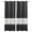 Black, variant on Black Plaid Blackout Curtains for Bedroom Living Room Darkening Curtains 84 Inch Length 2 Panels Set Vintage Live Love Laugh Star Love Heart Window Curtain Window Treatment Grommet Drapes 42"x84"