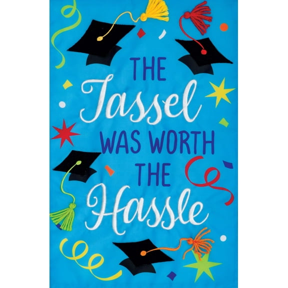 Tassel Hassle Applique 4656 Decorative Flag