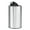 35*35*57.5cm 50L, variant on Stainless Steel Trash Can with Lid, Swing Top Garbage Can with Removable Inner Bucket, Round Waste Container Recycling Bin for Office, Silver